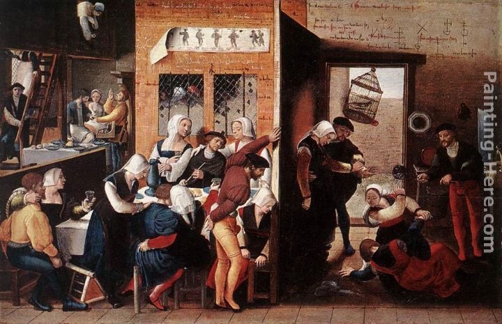 Jan Sanders van Hemessen Merry Company
